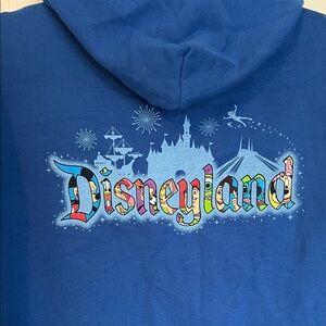 Disneyland Blue Graphic Hoodie